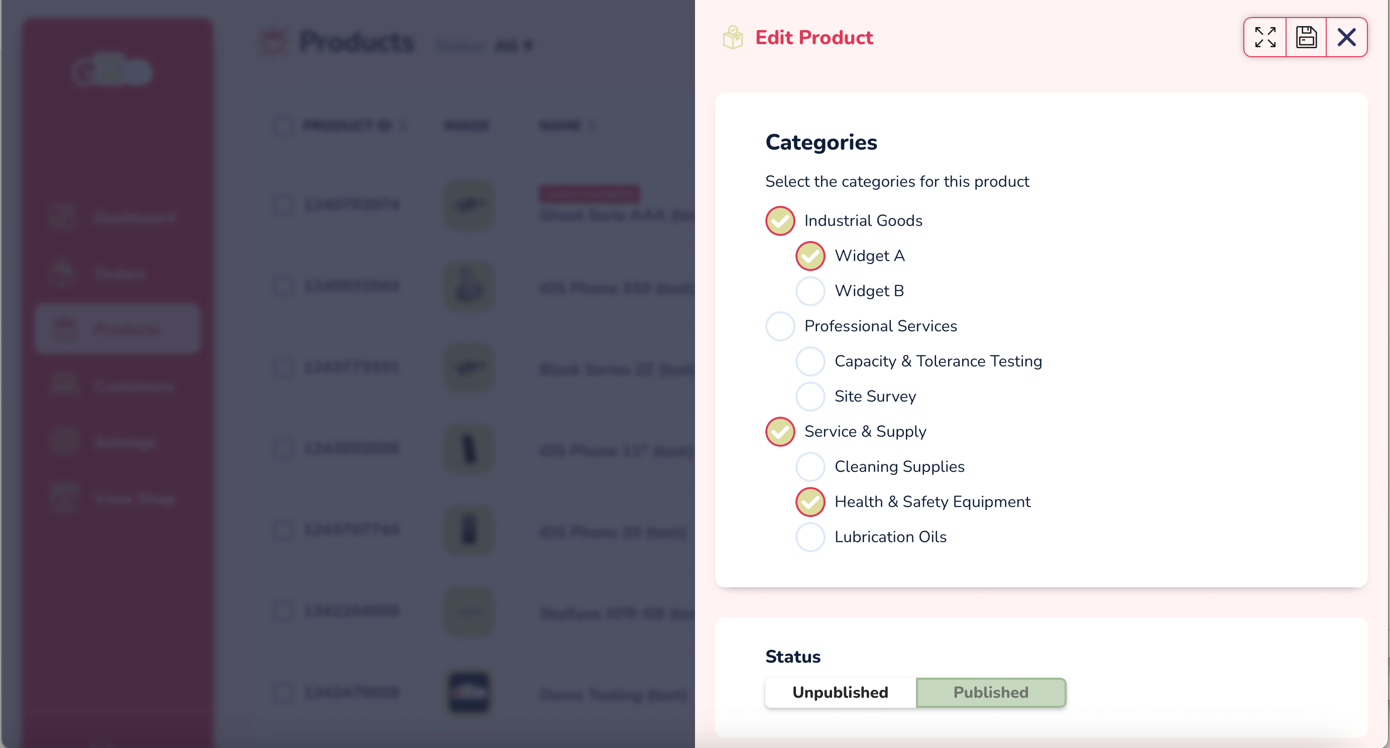 9. Assign Individual Products To Categories_lr